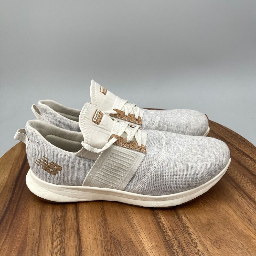 New Balance DynaSoft Nergize V3 Shoes Womens Size 10.5 D Beige Running Walking